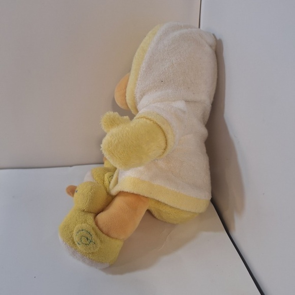 Carter's Just One Year Plush Baby Toy Baby Cuddles Duck in Robe & Slippers - Picture 2 of 9